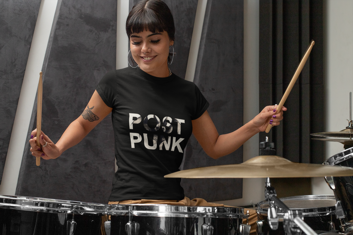 POST PUNK - BLACK Essential Tee
